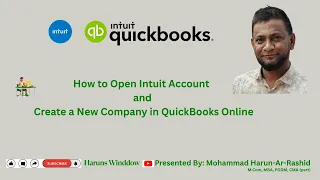 How to Open Intuit Account Create Free 30 day a New Company in QuickBooks Online QBO-Part-02