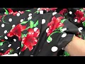 Big Z Polka Dot Print Poly Cotton Fabric