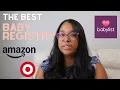 THE BEST BABY REGISTRY Amazon Babylist Target Walmart PBK Crate Kids Buybuybaby Etsy