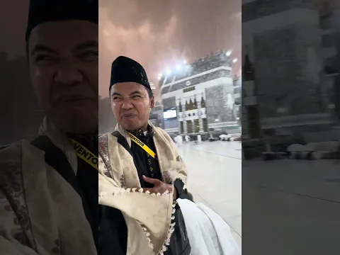 Hujan Deras angin kencang di kota Suci Makkah 13 September #