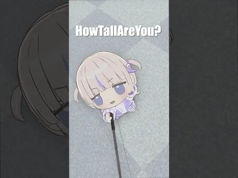 How tall Are You?【轟はじめ】#shorts #vtuber