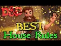 11 of the BEST D D House Rules According to Reddit