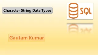 Character String Data Types Char Varchar Text SQL