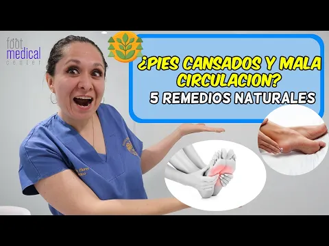 Download MP3 PIES CANSADOS, DILE ADIOS A LA MALA CIRCULACION PARA SIEMPRE, 5 REMEDIOS NATURALES 🦶👩‍🦱