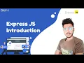 Express JS Introduction Setup IDE First Program in Express JS