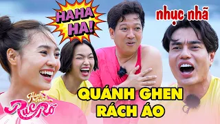 Lan Ngọc, Châu Bùi "ĐÁNH GHEN" tới bến, Trường Giang bị vạ lây XÉ RÁCH ÁO te tua | Hành Trình Rực Rỡ