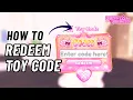How to Redeem Toy Codes in Dress to Impress Roblox NEW Update