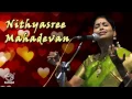 Carnatic Music - Annamacharya Krithis - Choodarevaru - Nithyasree Mahadevan Songs