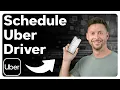 How To Schedule Uber Driver In Advance