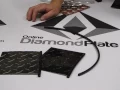 Black Diamond Plate Vinyl Top Molding