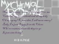 Download Lagu My Chemical Romance - Cancer (lyrics)