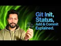 Git Init Status Add and Commit Explained Git and GitHub for Beginners