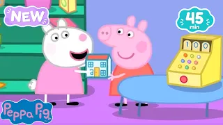 ¡A Trabajar y Jugar en la Escuela! 🎒🛠️ | Peppa Pig y Amigos en Español