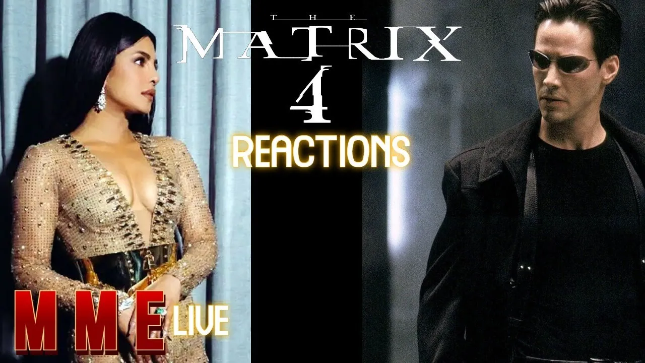 Matrix 4 Resurrection Trailer Reactions from CinemaCon | MME Live