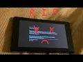my Nintendo switch dying a painful death