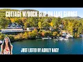 Cottage with dock slip on Lake George 550 000 00