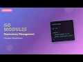 Go Modules Dependency Management in Go Golang for Beginners