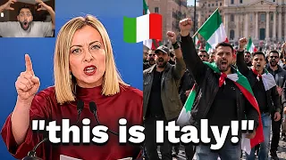 Georgia Meloni Sends UNAPOLOGETIC Message To Islamist Rioters in Italy!