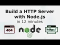 Build a HTTP Server in Node js for Beginners