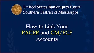 Linking PACER and User Accounts