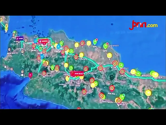 Intip Situasi Command Center Korlantas PJR Polri, Jantung dari Operasi Ketupat - JPNN.com