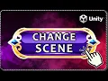 How to CHANGE SCENE in Unity when pressing a Button