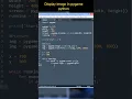 Pygame - Display Image in Pygame python Pygame python tutorial