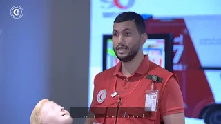 إسعاف المصاب بالغصة أو الإختناق 