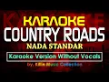 Lagu #Karaoke Take Me Home Country Roads (Karaoke Nada Standar) by Kiflin Music Collection