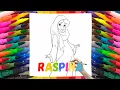 Creating Art with Disney Princess Jasmine Coloring Page by Raspina Coloring