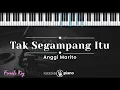 Tak Segampang Itu - Anggi Marito (KARAOKE PIANO - FEMALE KEY)
