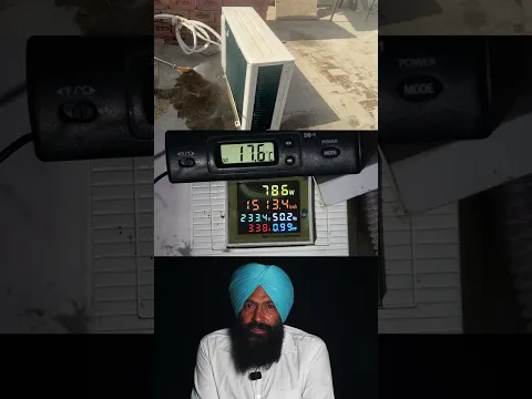 1700W से 800W कैसे हुआ? AC का shocking experiment 😲
