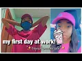 grwm first day at work tropical smoothie cafe