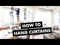 How to Hang Curtains in 4 Easy Steps