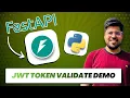 FastAPI Protected Route Demo How JWT Token Is Validated