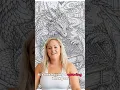 Adult Dragon Coloring Blanket Gothic Fantasy Throw Grimoire Dragon Witchy Coloring Gift