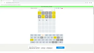 Selenium Bot playing WORDLE
