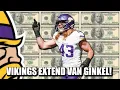 Andrew Van Ginkel Signs 1-Year 23M Extension with Vikings