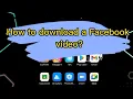This is how to save from facebook to fdown net lhyn galit