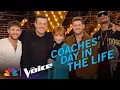 Download Lagu Join Bublé, Niall, Reba and Snoop for Their First Day on Set | The Voice | NBC