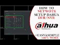 Dahua DVR Online Live View Configuration With LAN Cable Dahua Online Setup