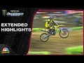 Supercross 2024 EXTENDED HIGHLIGHTS Round 13 in Foxborough 24 Motorsports on NBC