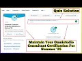 Omnistudio Consultant Certification Maintenance Summer 25 Maintain Your Omnistudio Consultant