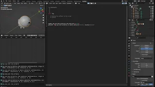 Python 3d Programming via Blender Software