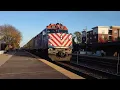 Metra BNSF Line Train to Aurora at Naperville
