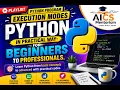 2 Python Program Execution Modes-Interactive and Script Modes