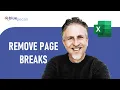 How to Remove Page Breaks In Excel Remove or Move Automatic Page Breaks and Manual Page Breaks