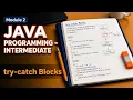 Java Exception Handling Master Try-Catch in 5 Mins