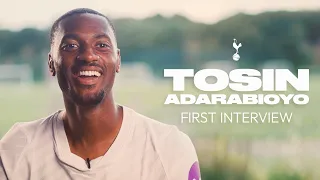 Tosin Adarbioyo's first Spurs interview! 💬