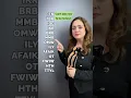 Common Internet Abbreviation Short Forms SMS English